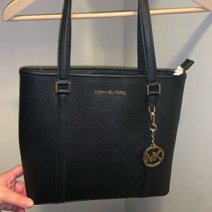 Michael Kors Black Tote/Shoulder Bag
